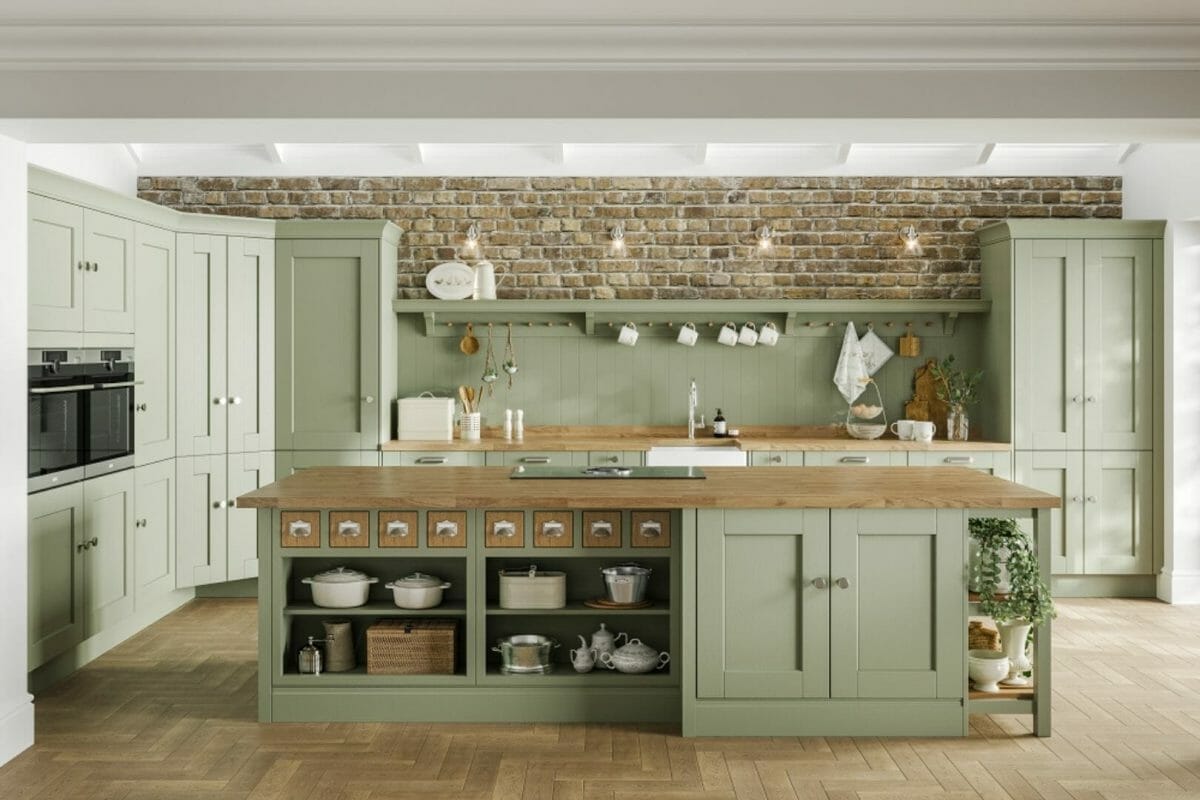 6 Shaker Kitchen Design Ideas From The Classic To The Contemporary Classic Green Shaker Kitchen