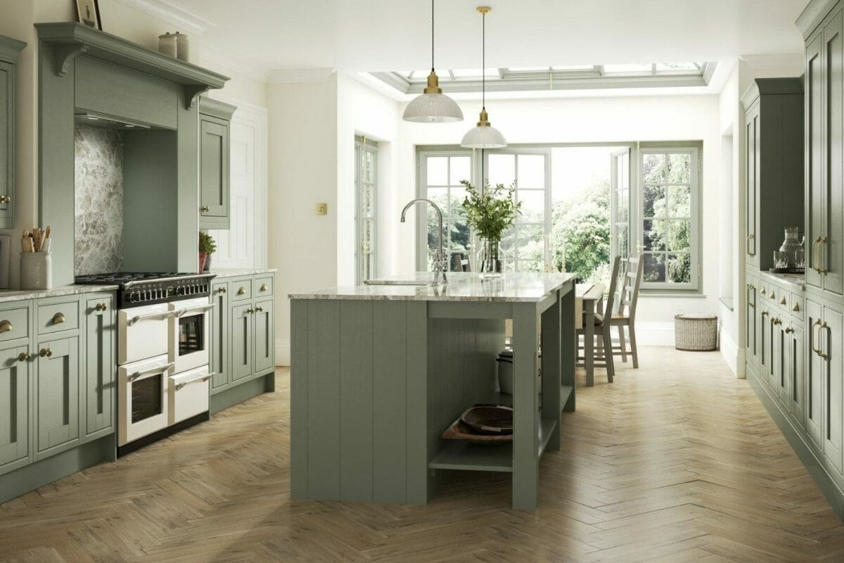 6 Shaker Kitchen Design Ideas From The Classic To The Contemporary Sage Shaker Kitchen
