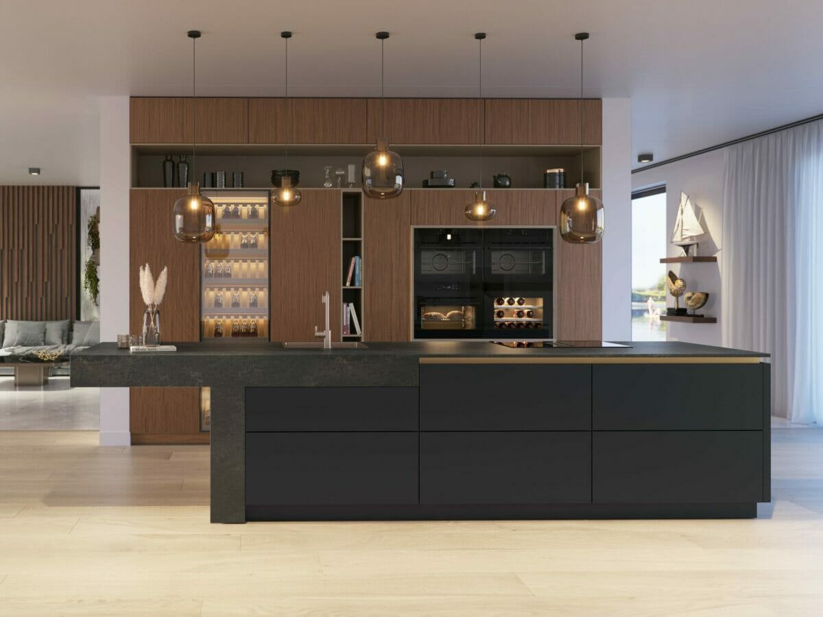 Nautical Navy Frontaal-min Keller Nautical Navy Kitchen