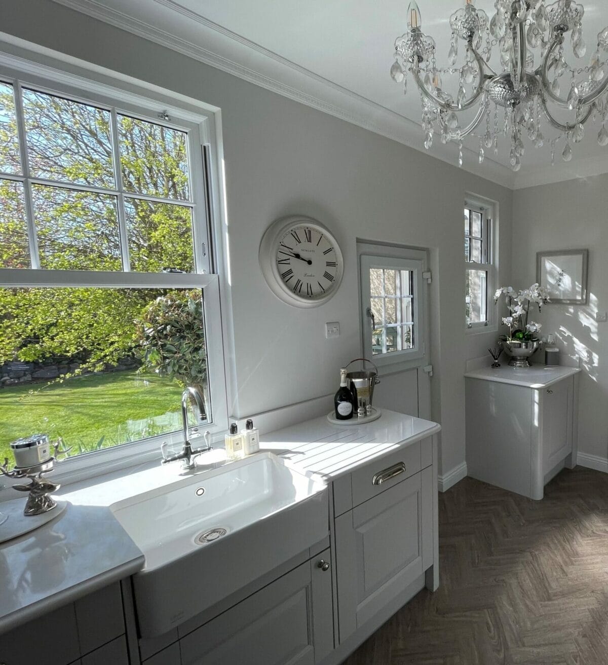 Platinum Traditional Kitchen by Mike Hughes Fitted Interiors doorway Platinum Traditional Kitchen by Mike Hughes Fitted Interiors doorway